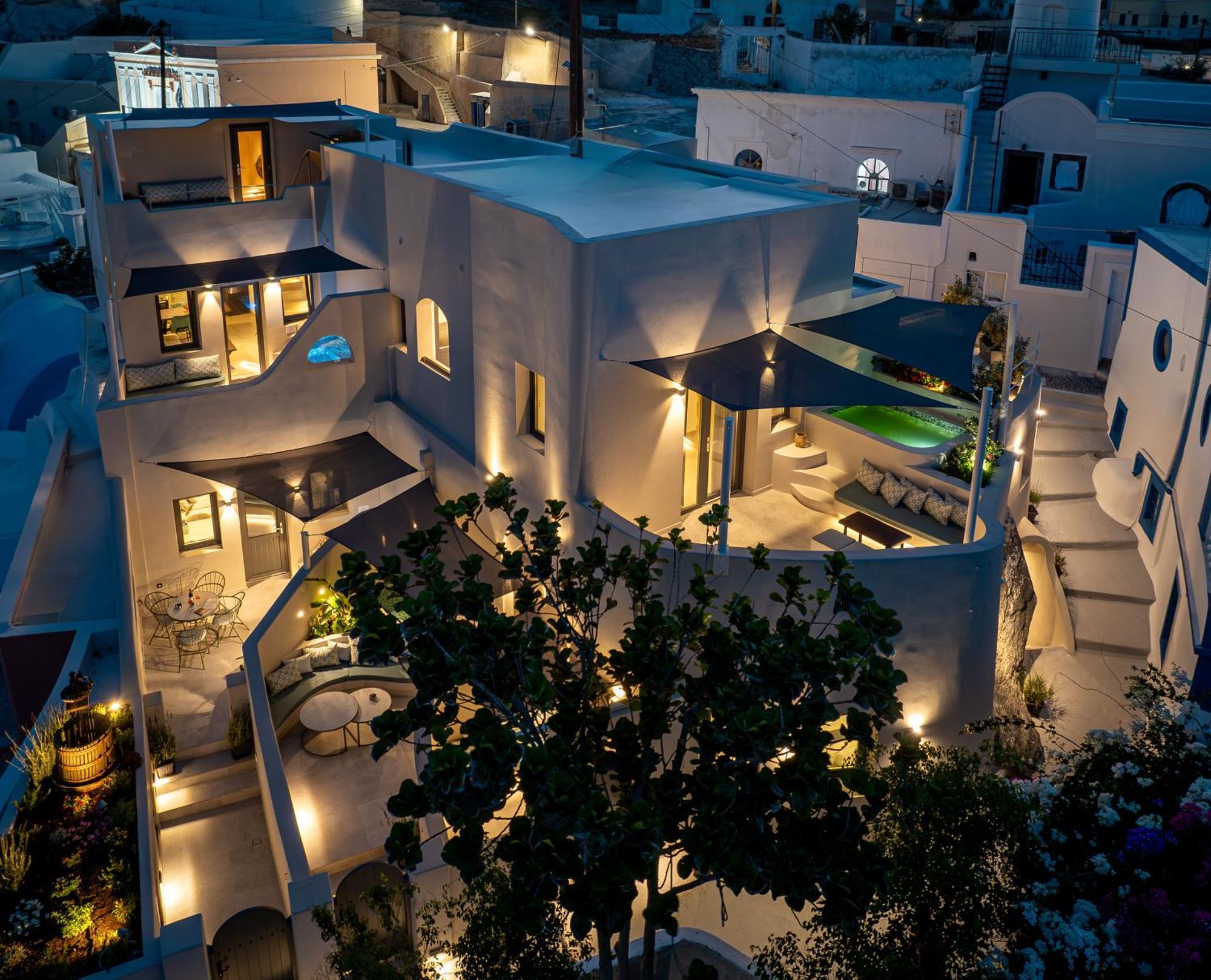 Galaria Serenity Suites Vóthon Buitenkant foto